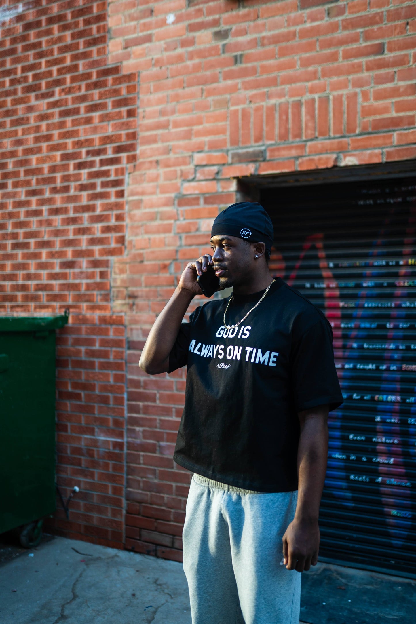 GOD IS ALWAYS ON TIME TEE